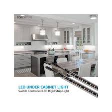 Shop 6pcs Led Under Cabinet Lighting Kits 12 Linkable Light Bars 5000k Daylight On Sale Overstock 14174755