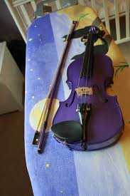 Stentor 3 4 Size Violin In Purple With Bow Case Shoulder Rest Rosin In Inverness Highland Gumtree