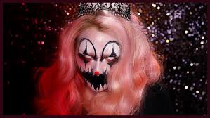 creepy clown halloween makeup