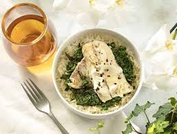 Sprinkle w/ salt and pepper. Instant Pot Fish With Spinach Haddock With Spinach Recipe