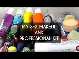 my sfx and professional makeup kit