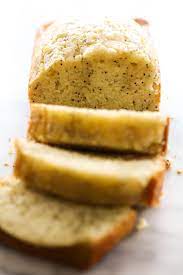 Lemon Poppyseed Quick Bread gambar png