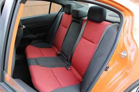 2016 Honda Civic Si Sedan Back Seats
