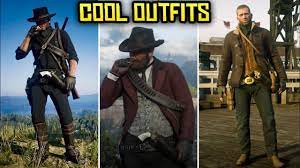 Some carry additional attributes and bonuses which you can enjoy while wearing them. Red Dead Redemption 2 Cool Outfits 2 Niko Bellic Black Rider Woody From Toy Story More Youtube