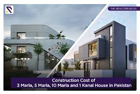 Construction Cost Of 3 Marla 5 Marla