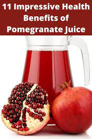 of pomegranate juice