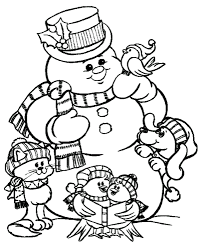 Foster the literacy skills in your child with these free, printable coloring pages that can be easily assembled int. 30 Free Snowman Coloring Pages Printable