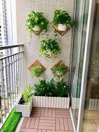 Artificial Garden Balcony Design