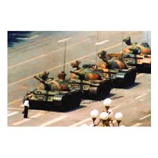 How 'tank man' became an enduring symbol of resistance at the tiananmen square protests. Tank Man Painting Print Liberty Maniacs