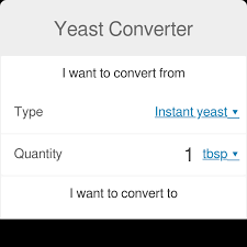 yeast converter yeast conversion