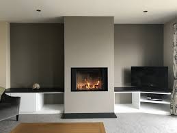 Modern Fireplace And Feature Wall