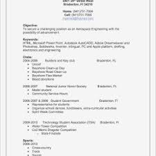 Sample Resume Format For Final Year Engineering Students Valid