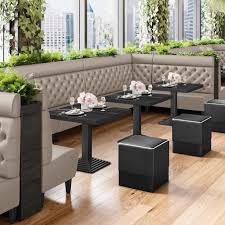 miami restaurant booth seating w h