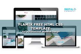 flamix free html css template for a