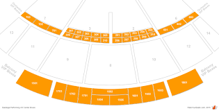 Spac Seating Chart With Rows Saratoga Pac Seating Chart
