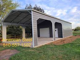 Metal American Steel Garages S