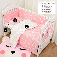 cotton baby s patterned bedding set f