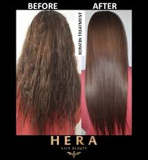 your hair after a keratin treatment
