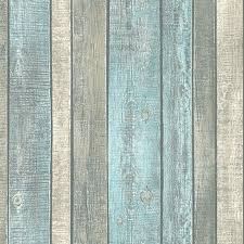 Blue Wood Effect Wallpaper As Creation