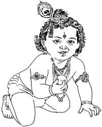 There'll be tons of amazing art and craft goods! 33 Festivals Ideas Krishna Janmashtami Children Sketch Krishna Drawing