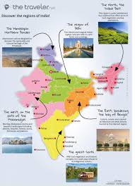 tourist map of india tourist