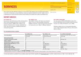 4 additional to the redirection tax the price for every redirected parcel has to be paid (national). Dhl Express Rate Guide Mobile 9846314641