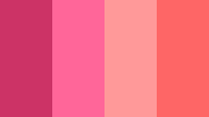 The sun reflects off the deep blue ocean to create a brilliant color scheme interior design, graphic design, and more can find inspiration. Pink And Peach Color Scheme Pink Schemecolor Com