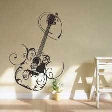 18 24 Inch Guitar Wall Stickers
