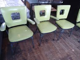 Vintage Woodard Lime Green Patio Chairs