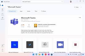 microsoft teams in the windows