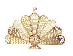 Uniflame Polished Brass Shell Ornate