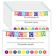 youngever punch cards 210 pack