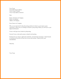 Interesting Internal Resume Cover Letter About Job Application