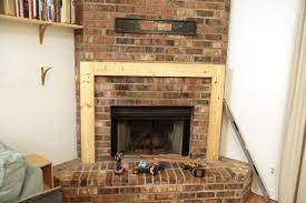 Easy Fireplace Mantel Diy