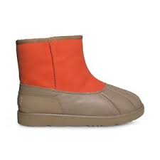 Details About Ugg Phillip Lim Classic Mini Duck Orange Leather Mens Boots Size Us 11 Uk 10 New
