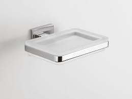 Wall Mounted Chromed Brass Soap Dish