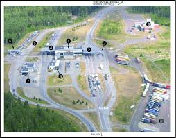 Four british tourists who were detained in finland after illegally crossing the border into russia to knock back a few beers are expected to face charges. Vaalimaa Border Crossing Point In 2006 1 Main Building With The Download Scientific Diagram