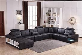 leather sectional sofa set