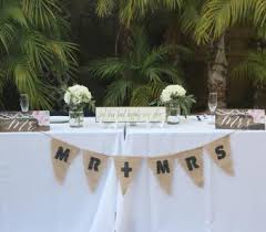 pictures of head table decorations