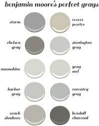 Gray Paint Colors Benjamin Moore
