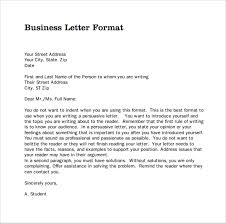 Get Free Printable Formal Business Letter Template
