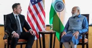 تفاصيل لقاء إيلون ماسك مع رئيس الوزراء الهندى ناريندرا مودى - اليوم السابع