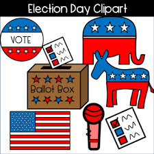 ✓ free for commercial use ✓ high quality images. Election Day Clipart Ballot Voting Sticker Donkey Elephant Tpt