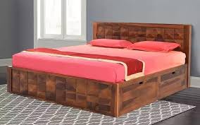 royaloak ashoka queen size bed with