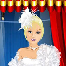 barbie wedding dress up play