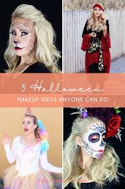5 halloween makeup ideas anyone can do