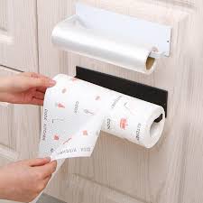 Adhesive Paper Towel Holder Under