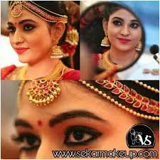 bridal hairstyle in chennai by makeup