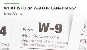 w 9 form canada guidelines expat us tax