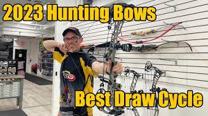 best draw cycle 2023 hunting bows
